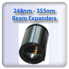 laser expander , laser beam expander, galilean beam expander 248nm - 355nm
